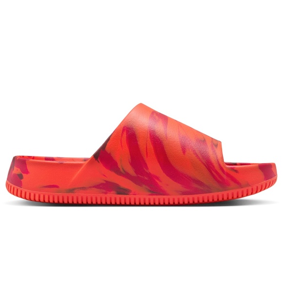 Nike Calm SE Marble Picante Red FV5637-600 Men\'s Water-Friendly Foam Slides